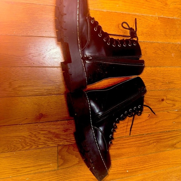 H&M Black Combat Boots - Picture 2 of 4